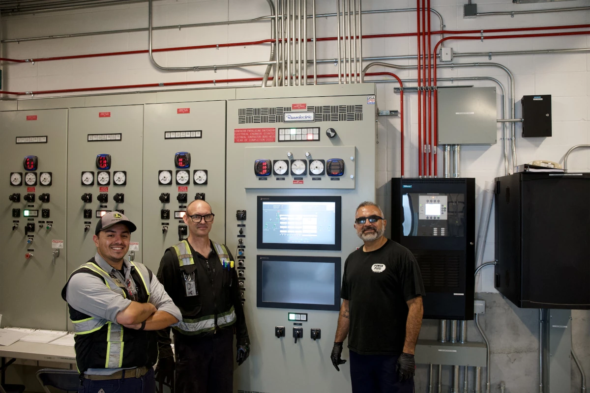 Power Plus Employees In Action