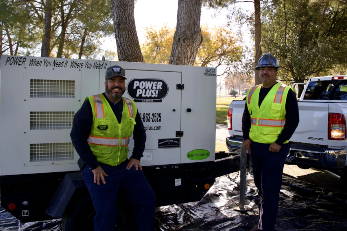 Power Plus Employees In Action