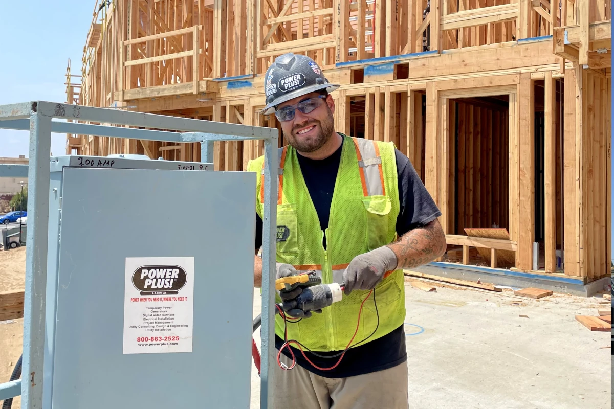 Power Plus Employees In Action